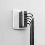 LZEL VoltixWorld 75W GaN Multi Port Travel Adapter | Black