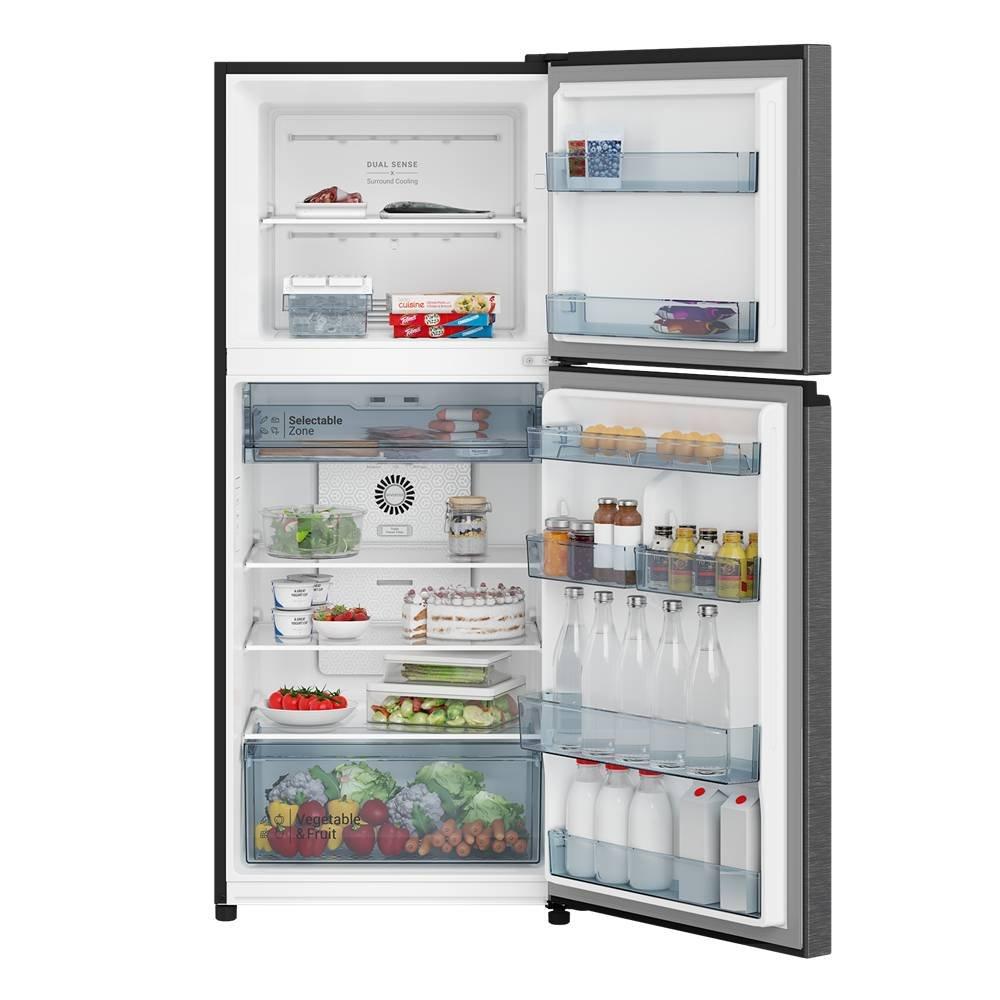 Hitachi Top Freezer Refrigerator, 344L, 13CFT | Inox