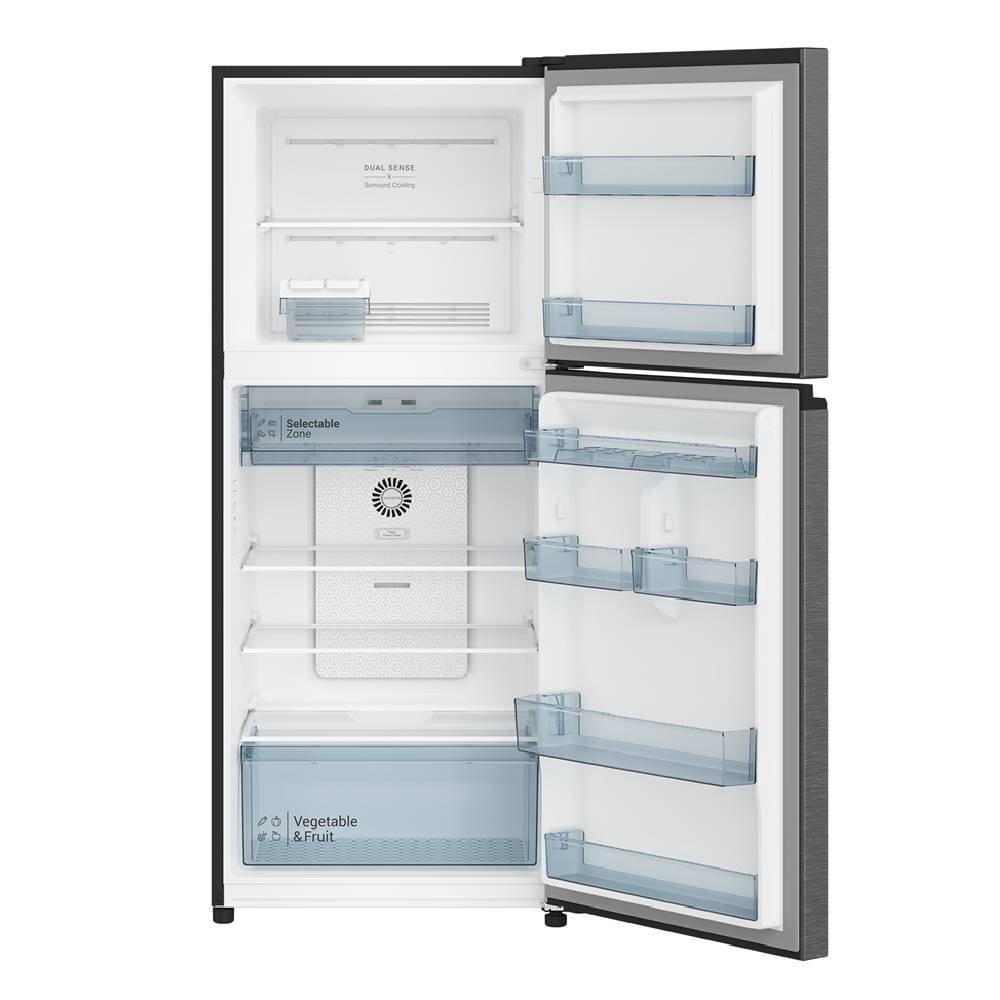 Hitachi Top Freezer Refrigerator, 344L, 13CFT | Inox