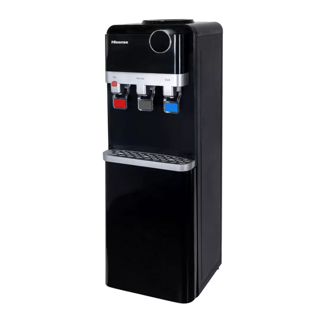 Hisense Water Dispenser, 3 Taps, 3.3L Capacity | Black – Mobile 2000