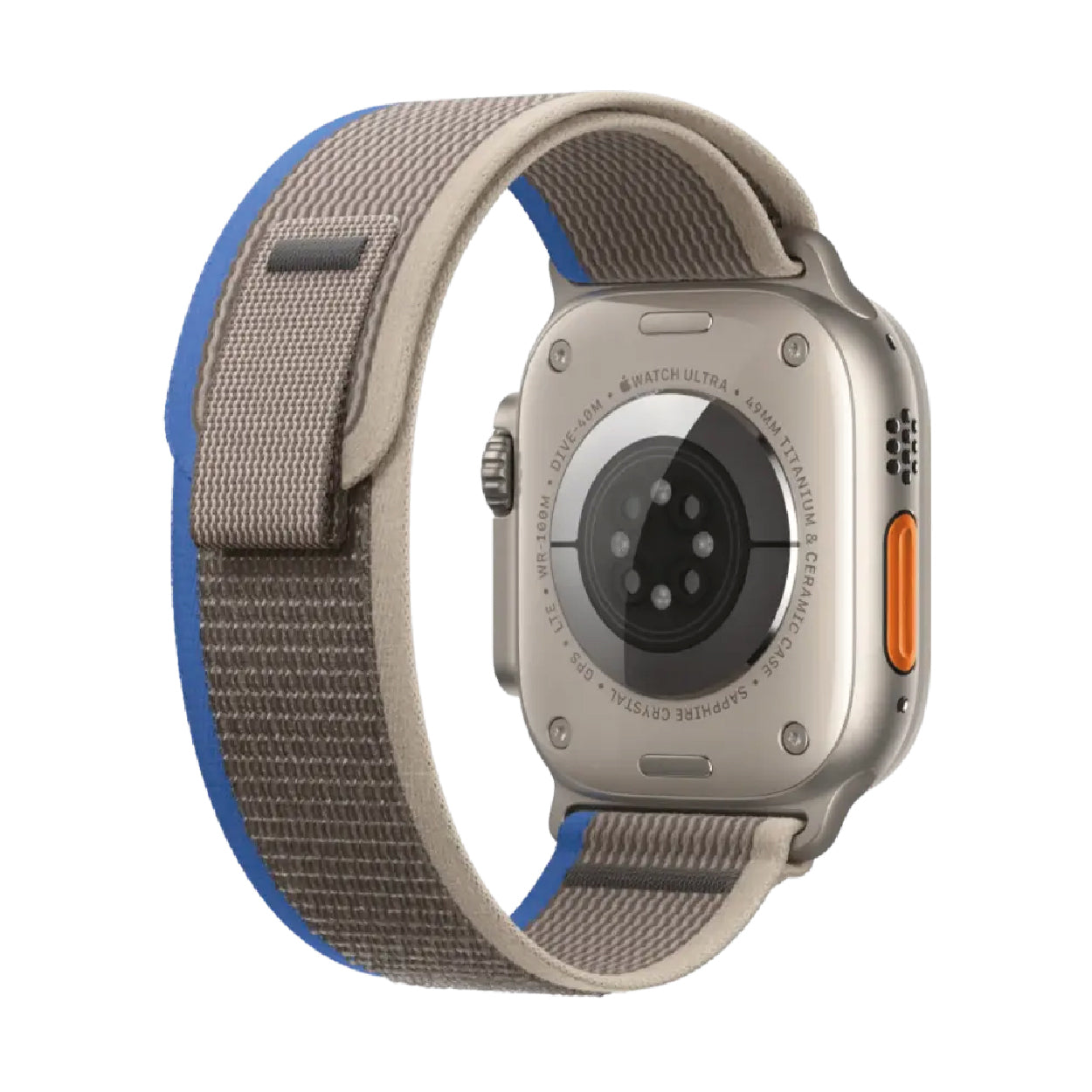 سوار لساعة أبل بمقاس 38/40/41 مم | رمادي / أزرق