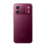 هاتف Tecno Spark 50C بسعة 128 جيجابايت وذاكرة RAM ‏4 جيجابايت | أحمر عنابي