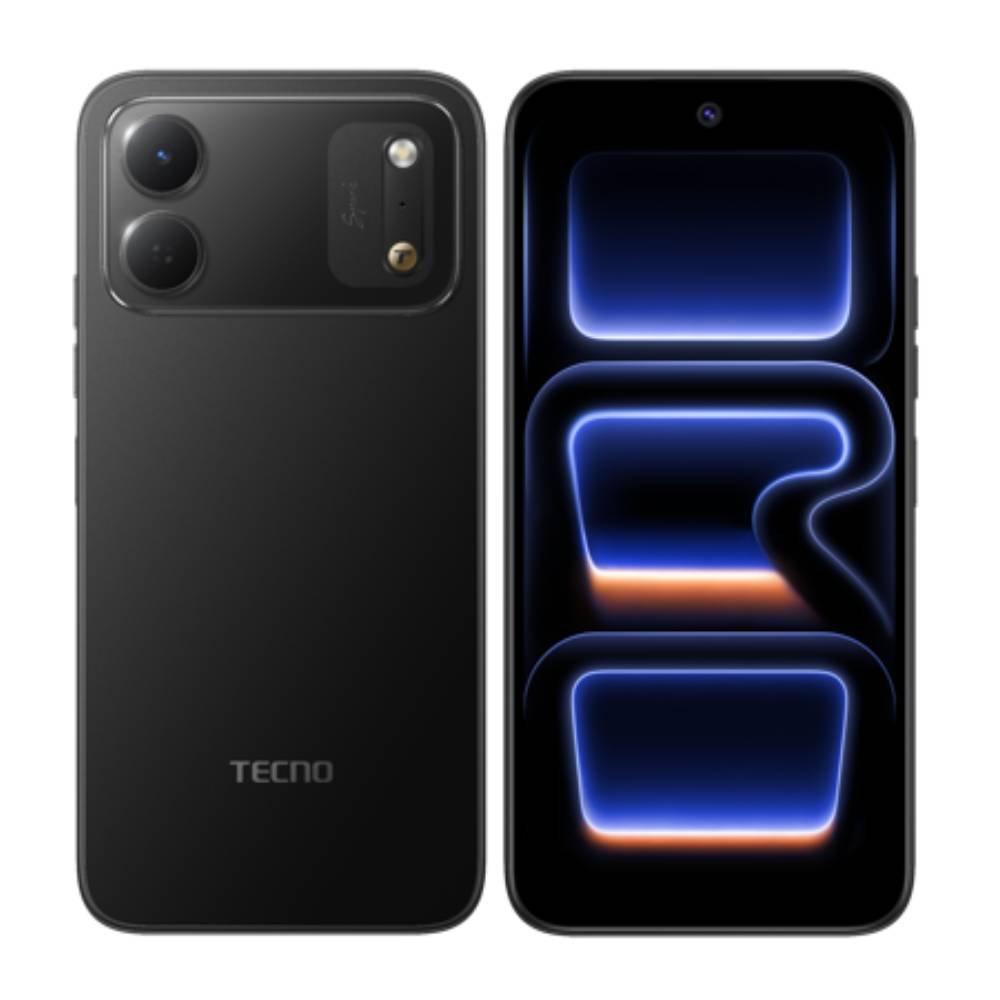 هاتف Tecno Spark 50C بسعة 128 جيجابايت وذاكرة RAM ‏4 جيجابايت | أسود