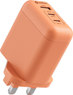شاحن aslitec VexoraGaN بقدرة 65 واط – شاحن GaN مدمج بثلاثة منافذ USB-A وUSB-C مزدوج