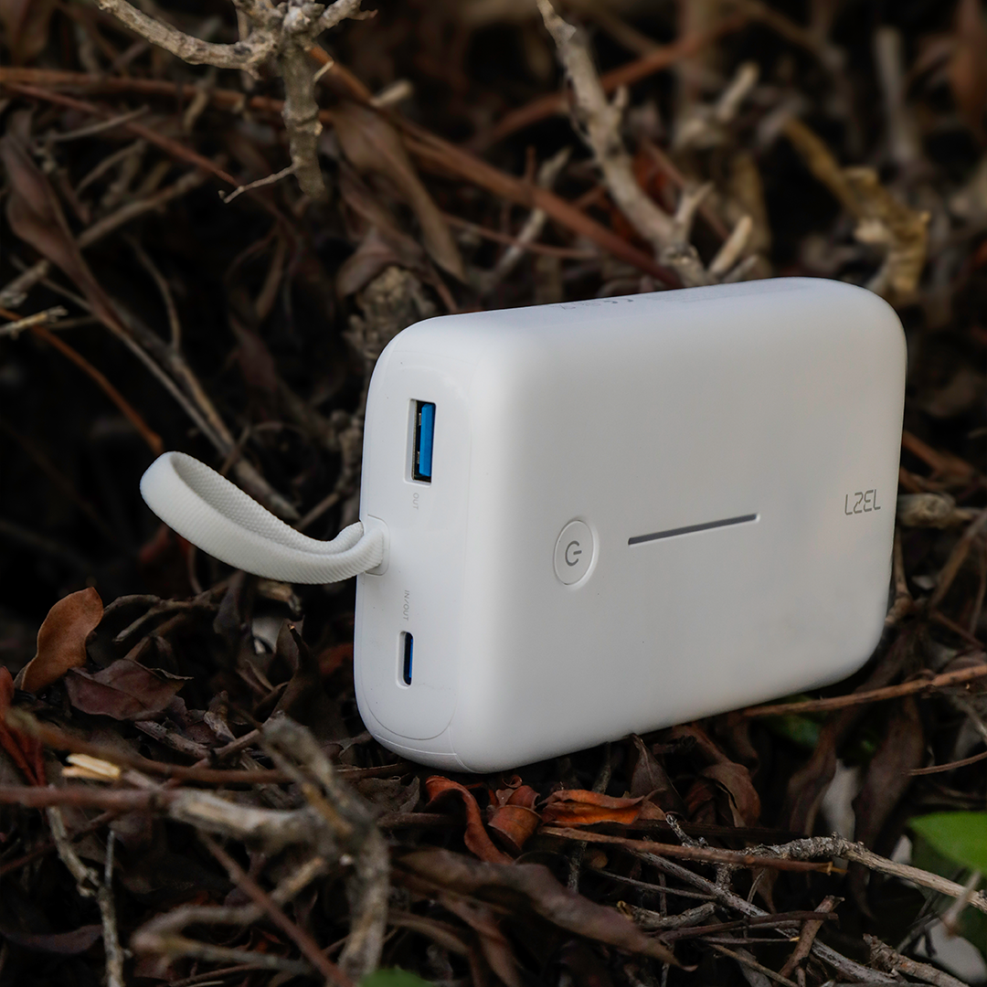 LZEL PrimeBrio Neo 20K Power Bank 30W – 20000mAh, Detachable Type-C Cable