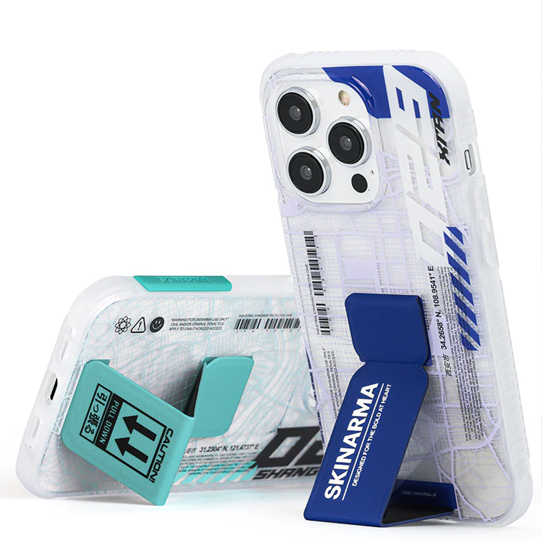 SkinArma Cover For iPhone 14 Pro Ryoiki | Turquoise