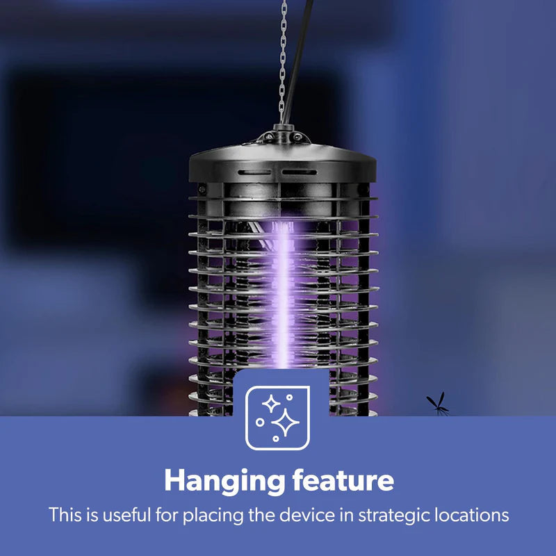 جهاز صاعق حشرات كهربائي جيباس | 6 وات، مصيدة للبعوض والذباب، آمن وخالي من المواد الكيميائية