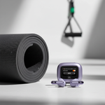 سماعات Live Beam 3 True لاسلكية مع شاشة من JBL | بنفسجي