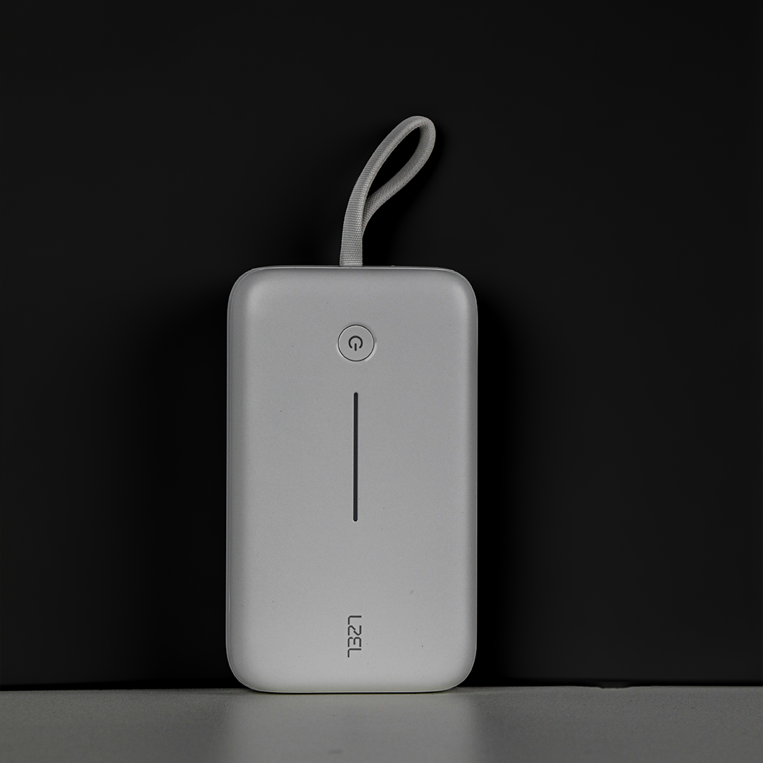 LZEL PrimeBrio Neo 20K Power Bank 30W – 20000mAh, Detachable Type-C Cable
