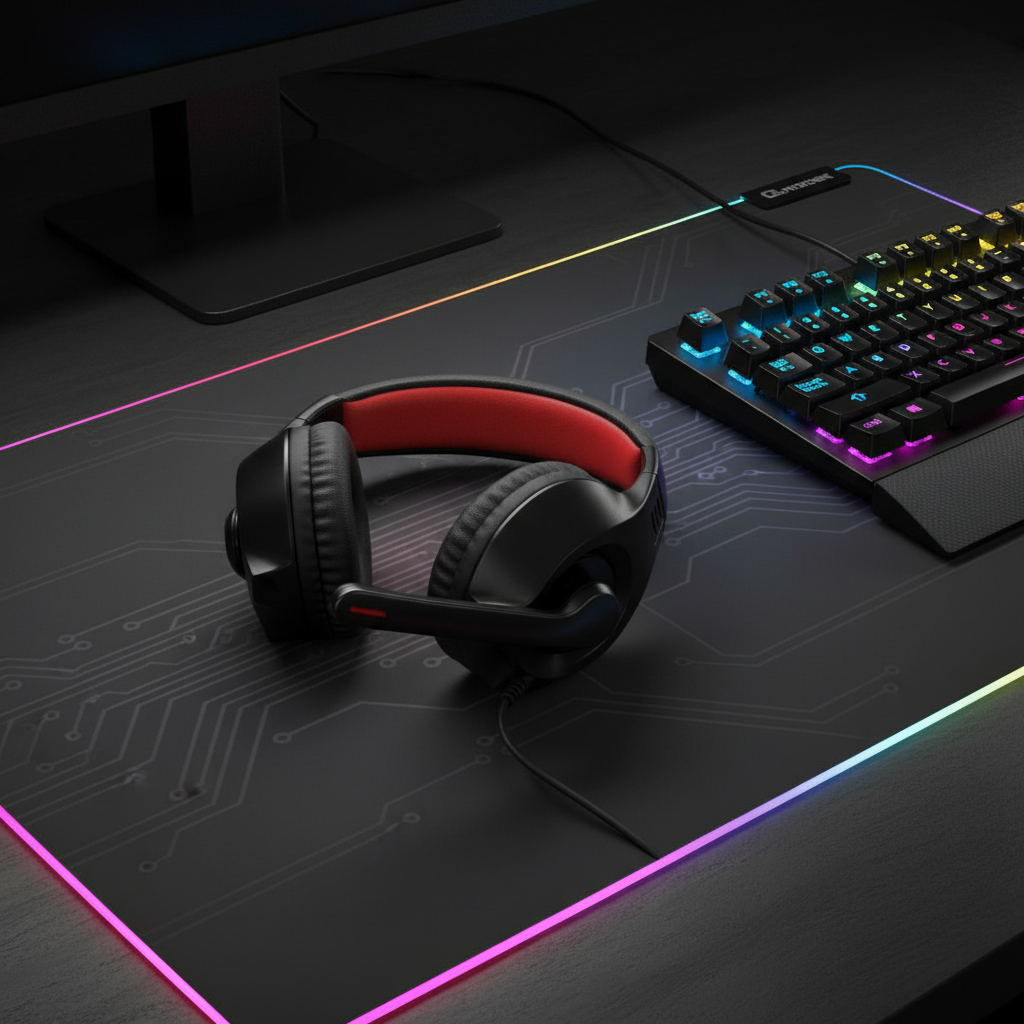 XTRIKE ME Stereo Sound Backlit Gaming Headset