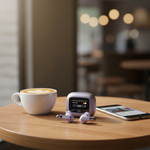 سماعات Live Beam 3 True لاسلكية مع شاشة من JBL | بنفسجي