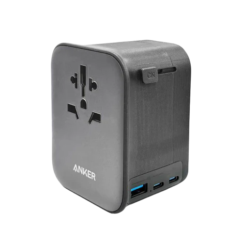 Anker Nano Travel Adapter 4 in 1 - 65W | Black