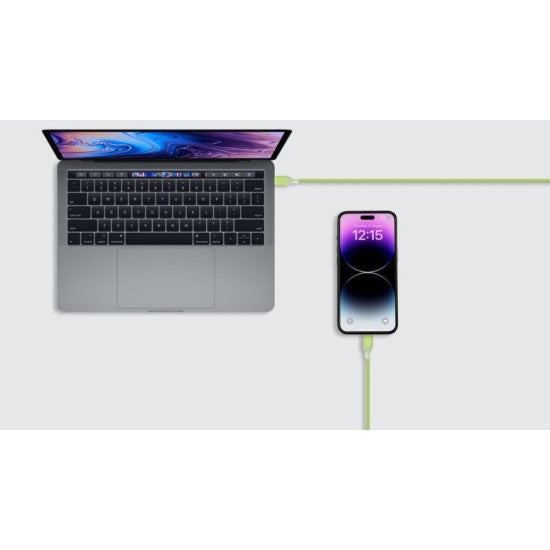 Momax 1-Link Flow CL USB-C to Lightning Cable 1.2m|Green