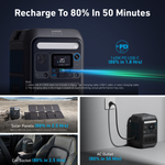 محطة طاقة محمولة Anker SOLIX C300X | 288Wh، 300W