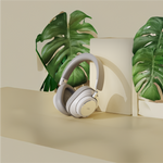 LZEL Sonicflow Series High-Fidelity Wireless Stereo Headphones | White