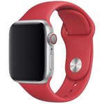سوار ساعة Apple Watch مقاس 45 مم | أحمر