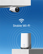 كاميرا مراقبة ذكية E330 (احترافية) بـ 4 كاميرات بدقة 4K من Eufy | أبيض