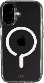 LZEl iPhone 16 Plus MagClear Fusion Case With MagSafe Clear