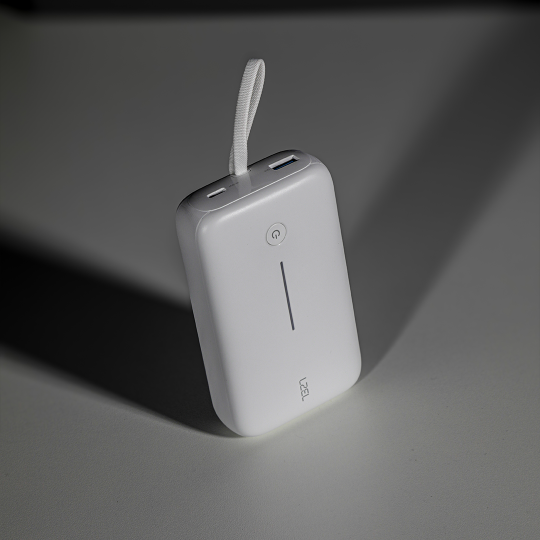LZEL PrimeBrio Neo 20K Power Bank 30W – 20000mAh, Detachable Type-C Cable