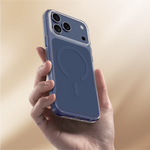 Asli Global Magtrox Neo Scratch-Resistant Transparent Magsafe Case For IPhone 17 Pro | Blue