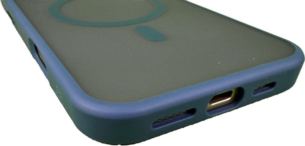LZEL iPhone 16 Pro Max Mag Fusion Prime Clear Matt With MagSafe |Blue