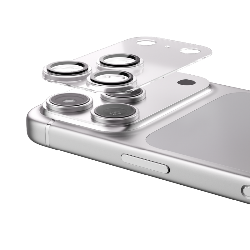 حماية عدسة الكاميرا الزجاجي المعدني Asli Armorlens لسلسلة iPhone 17 Pro 