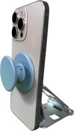 LZEL GripLoop Pop Series – Magnetic Finger Pop Holder & Stand | Riptide Blue