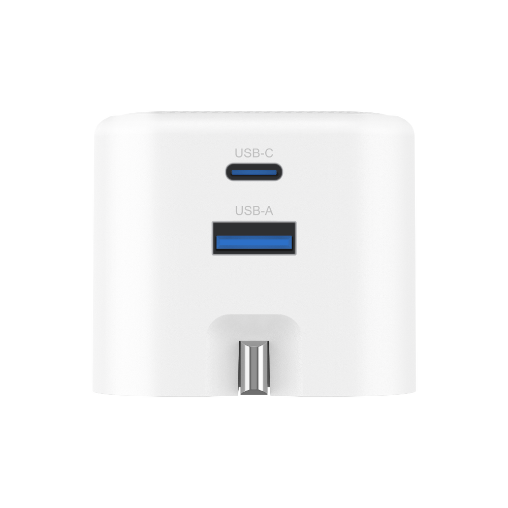 Asli  Global Powercore 45 Gan Dual Port Usb-A & Usb-C Fast Charger