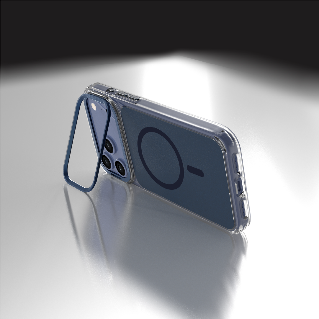LZEL Hybrid Camera Frame Stand Case With Magsafe For IPhone 17 Pro Max