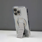 LZEL Clearmag Kickstand Clear Strap Magsafe With Enhanced Edge Protection Case For iPhone 16 Pro