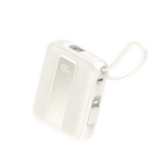 LZEL AMPNEO1O Mini 10000mAh PD Power Bank 30W | Built-in Type-C & Lightning Cable | Type-C Input/Output