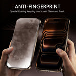 Asli Global E-Touch Shield Premium Glass With Applicator for iPhone 17 Pro Max | Privacy