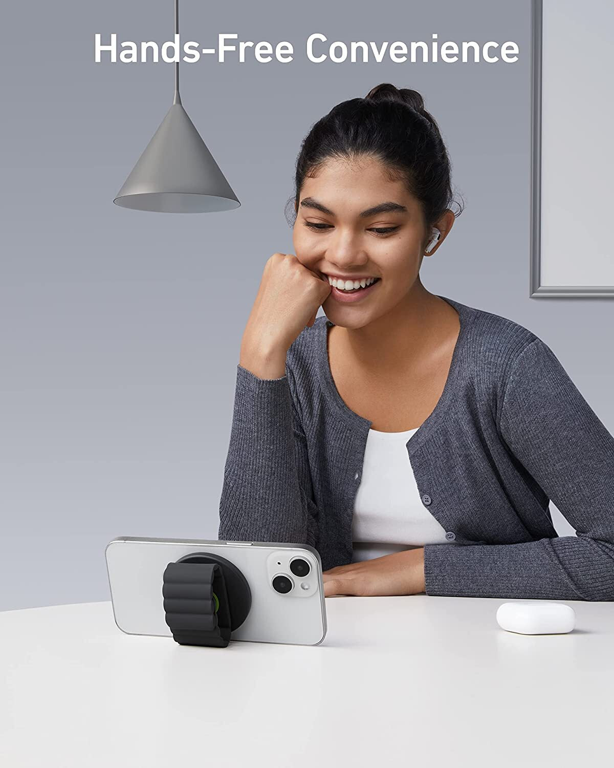 حامل مغناطيسي قوي ومريح MagGo من Anker لهواتف iPhone