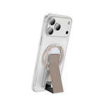 ASLI Magnetic Band Leather Grip & Foldable Stand 2-in-1 Functional Design | Desert Titanium