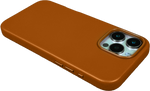 LZEL iPhone 16 Pro Mag Leather Elite Case | Brown