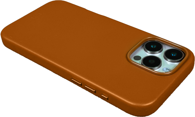 LZEL iPhone 16 Pro Mag Leather Elite Case | Brown