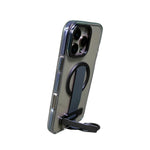 LZEL iPhone 16 Pro Primemag Grip Anti-drop Case With Metal Ring And Silicone Band