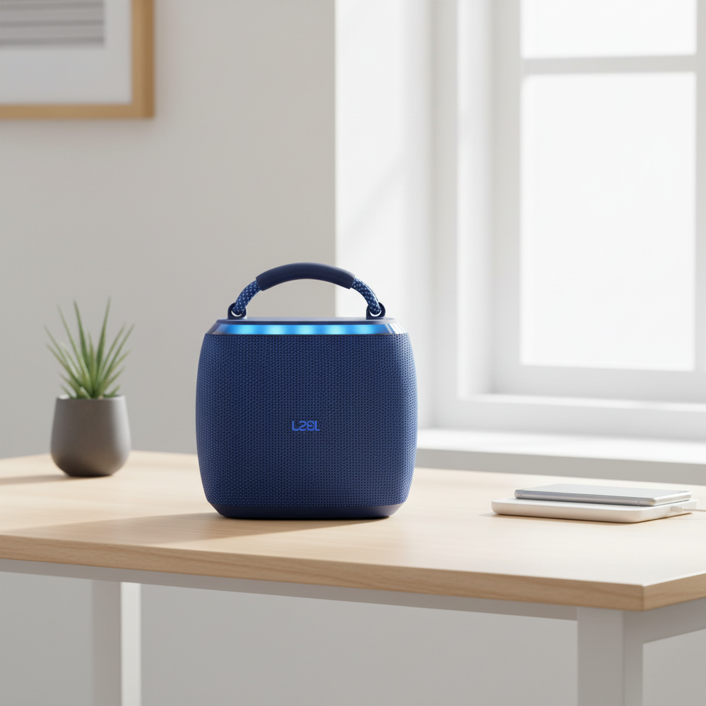 LZEL AquilaSonus Pulse Ultimate – Waterproof Portable Bluetooth Speaker | Blue