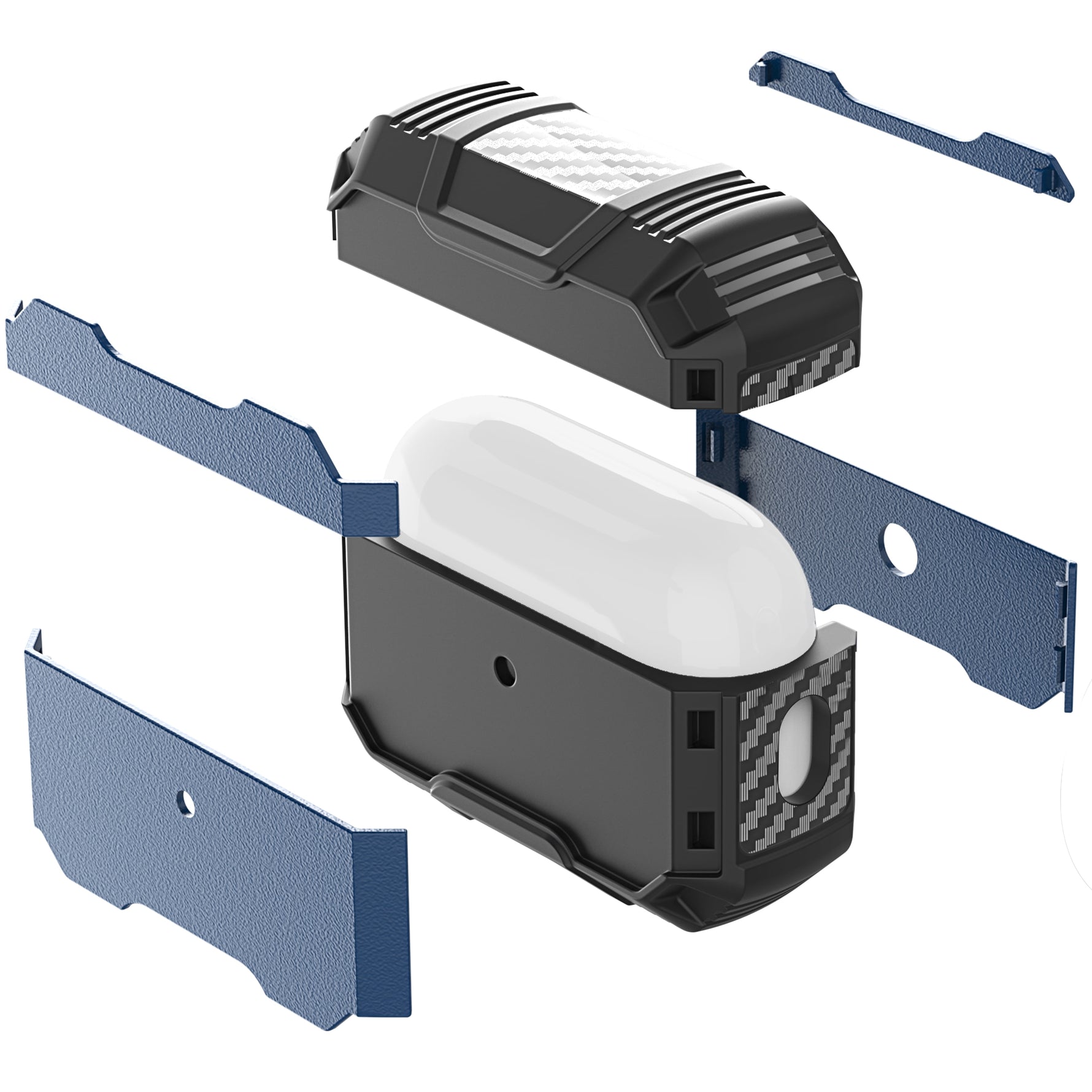 Airpods 3 Shockproof Case | Navy / Black