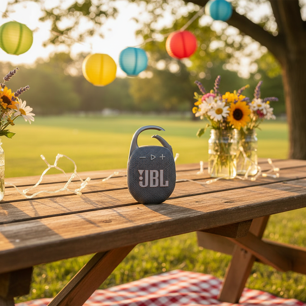 JBL Clip 5 Wireless Portable Speaker | Blue