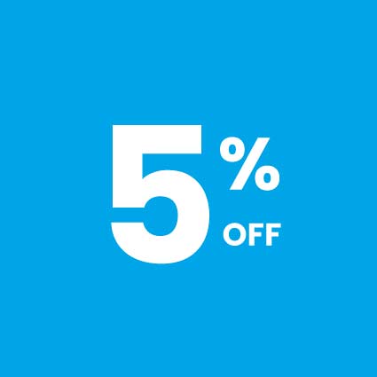 Deals 5% OFF