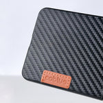 Coblue Leather Grain Drop-Proof Case for Samsung Galaxy Z Flip 7 | Carbon Black