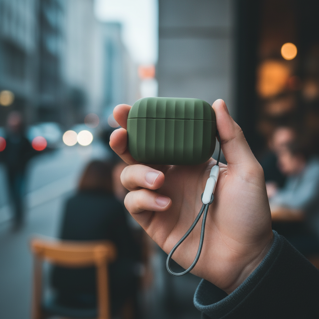 كڤر حماية سيليكون لسماعات Airpods Pro 2 من Asli Global | أخضر 