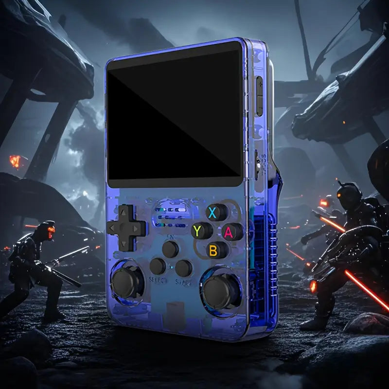 Asli Global Xretro Engine 3.5 Xretro Handheld Game Console With Linux System 128GB | Blue
