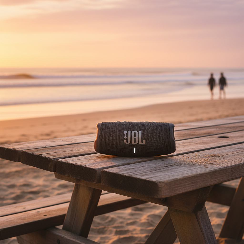 JBL Charge 5 Portable Bluetooth Speaker With Wifi | Black