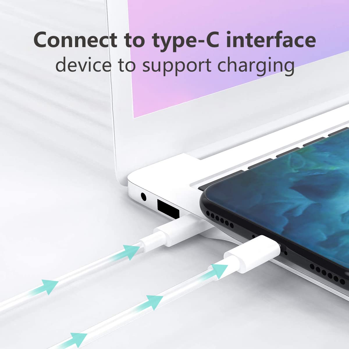 كيبل أبل USB-C إلى USB-C بطول 2 متر