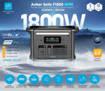 Anker SOLIX F1500 Portable Power Station 1536Wh 1800W
