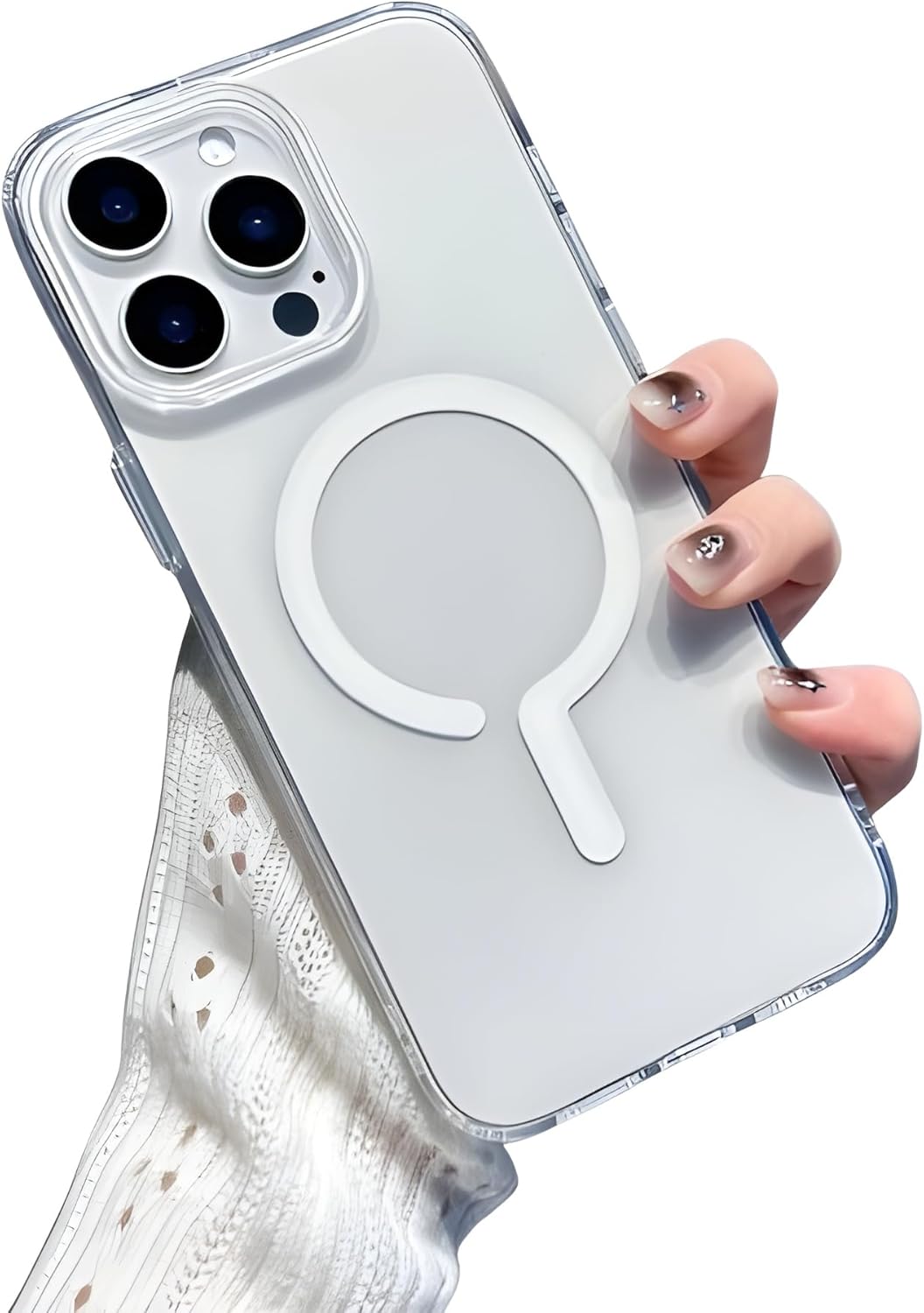 90 Percent MagSafe Clear Protective Case for iPhone 14 Pro