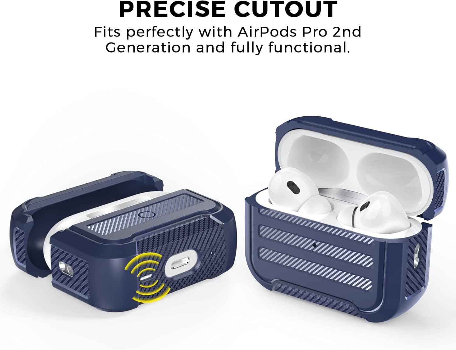 Ahastyle Airpods 3 Protection Rugged Armor Case | Blue