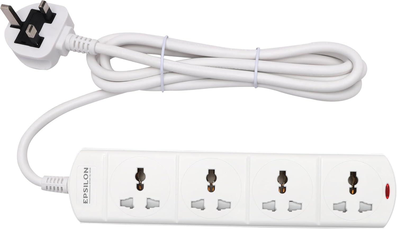 مشترك كهربائي إبسيلون 4 مخارج بطول 3 متر